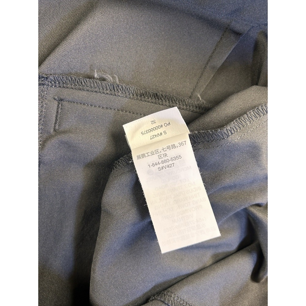 Vuori Meta Pant V427 Stretch Chino Black Mens 32 (Fits 33x30) Straight Fit - Picture 8 of 16